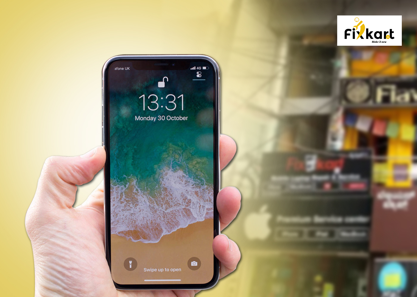 Did your Iphone X get cracked? Worry no more! We have some affordable solutions for you - Fixkart - Doorstep iPhone Repair | MacBook Repair