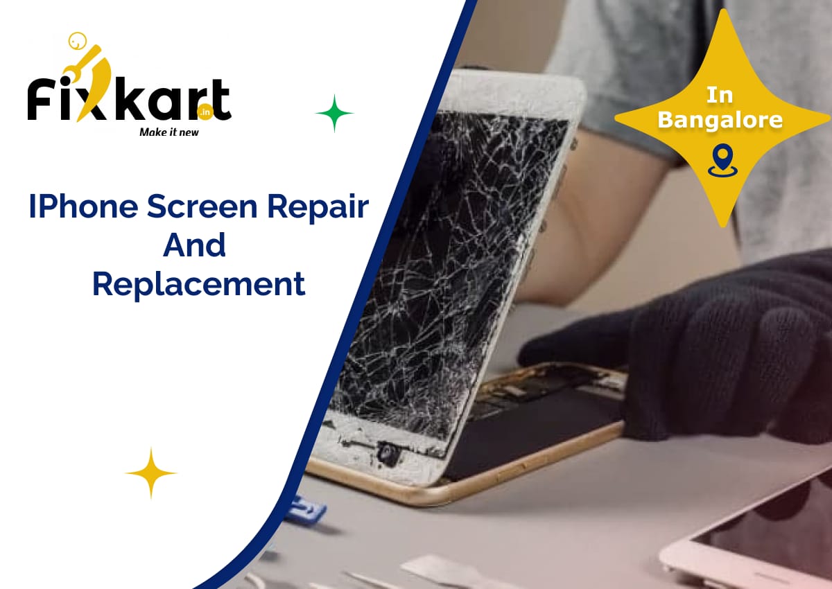 iPhone screen repair and replacement in Bangalore