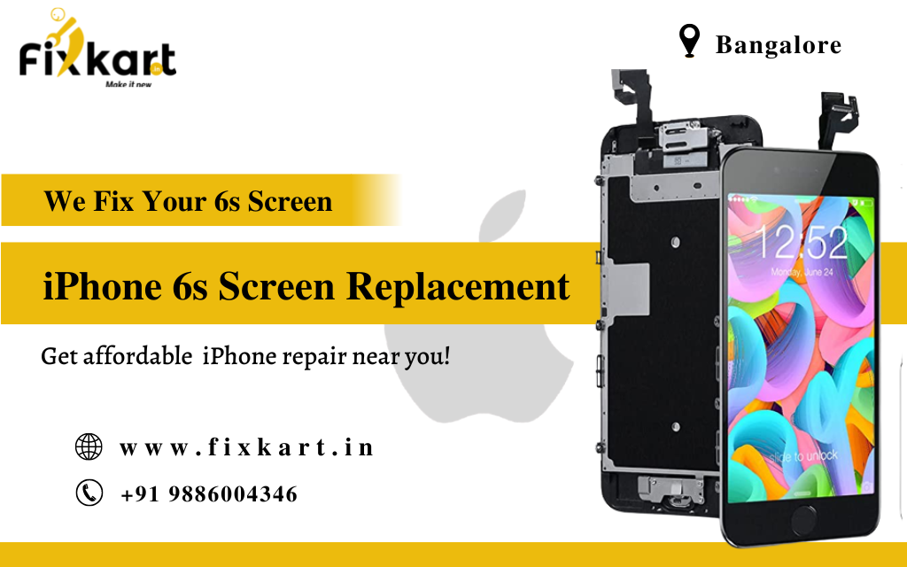 iPhone 6s screen replacement cost