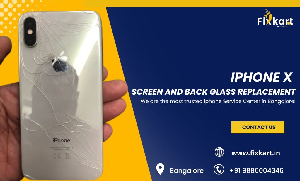 iphone x screen and back glass replacement