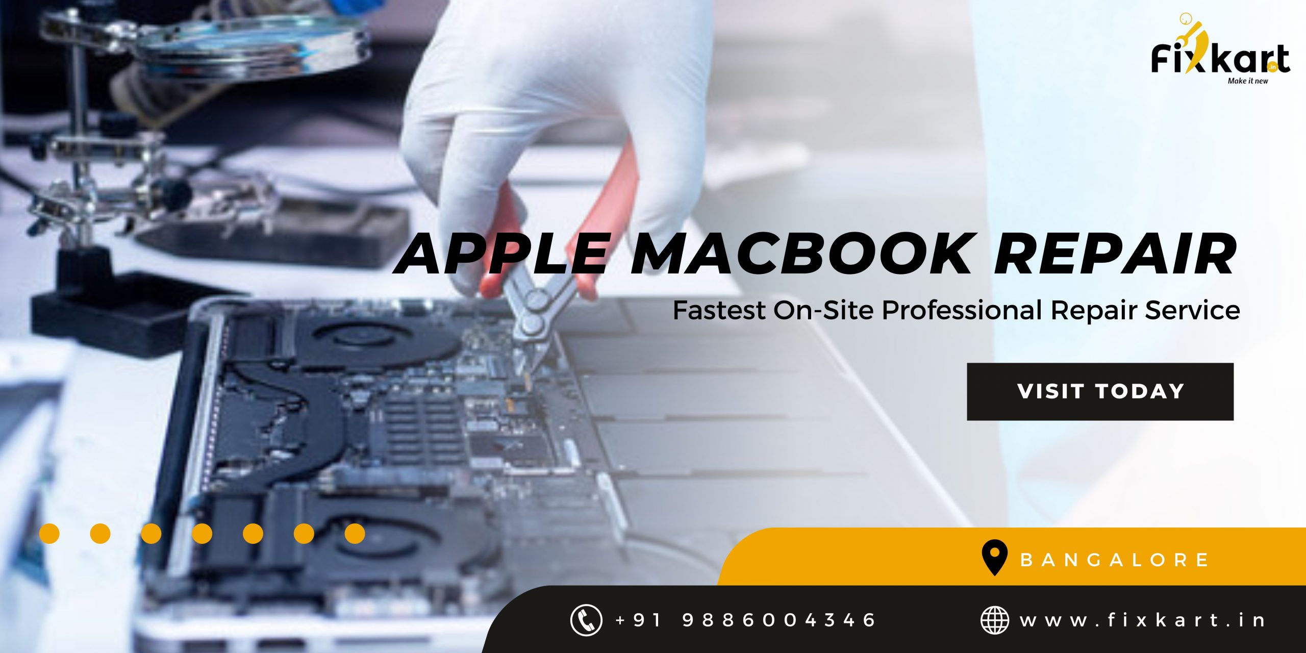 Apple MacBook Repair In Bangalore FixKart For OneStop Solution