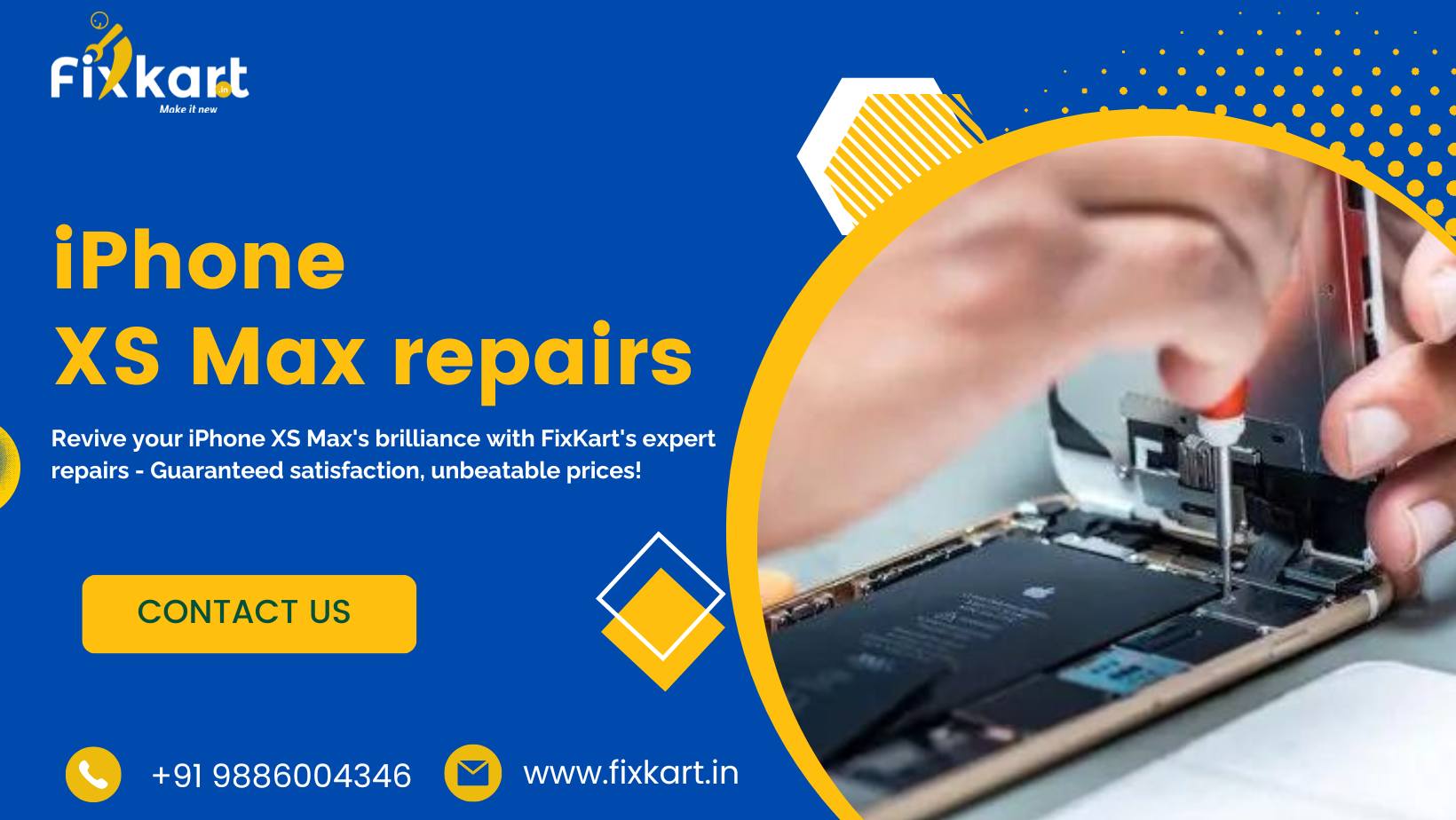 iPhone XS Max repair in Bangalore at affordable prices!